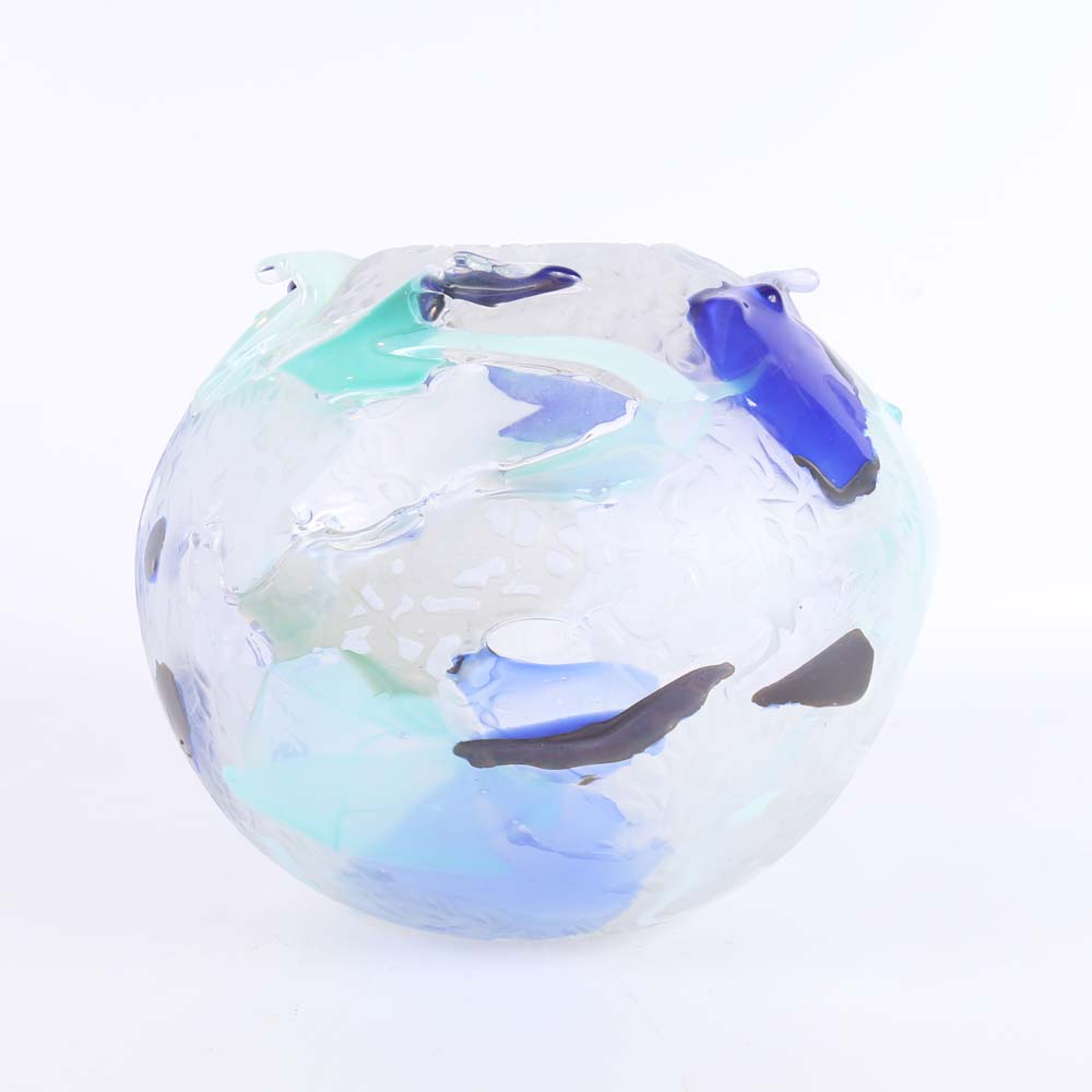 Judson Guerard Art Glass Bowl