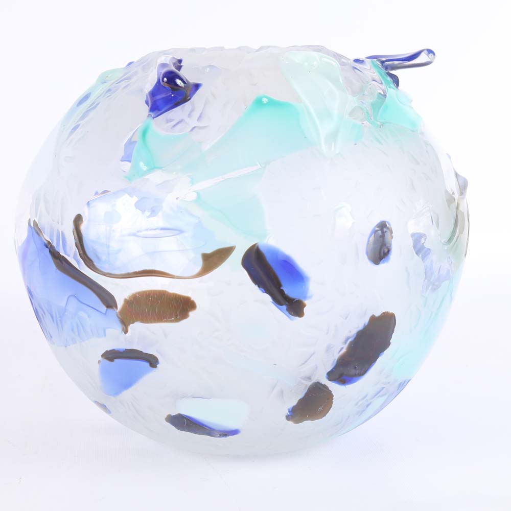 Judson Guerard Art Glass Bowl