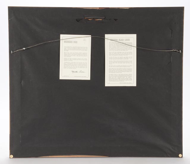 Martha Leone Signed Limited Edition Offset Lithograph "Sunshine Fair"