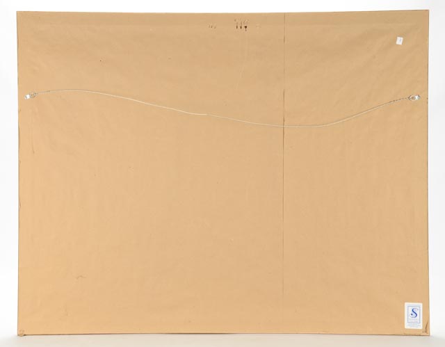 Offset Lithograph with Gold Foil Accents