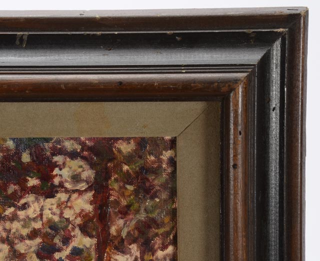 H. Kinker Original Oil on Academy Board Landscape