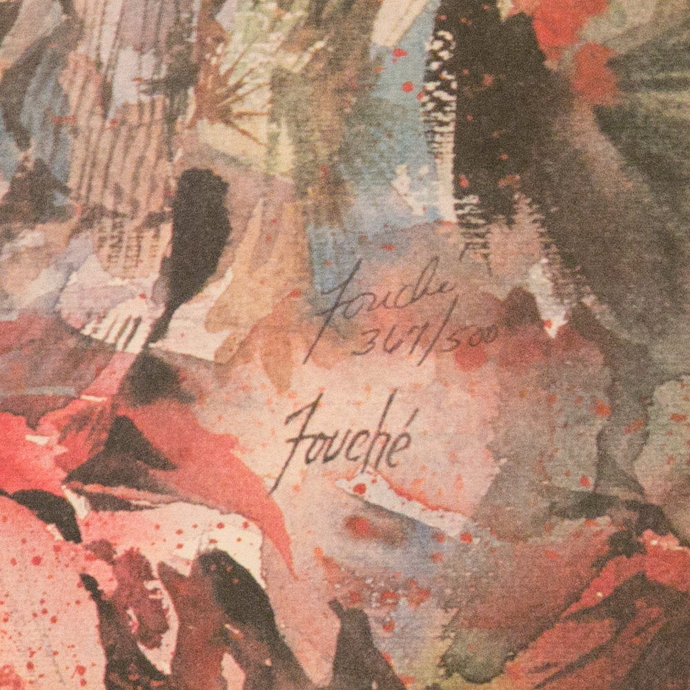 Virginia Fouche Bolton Numbered Offset Lithograph