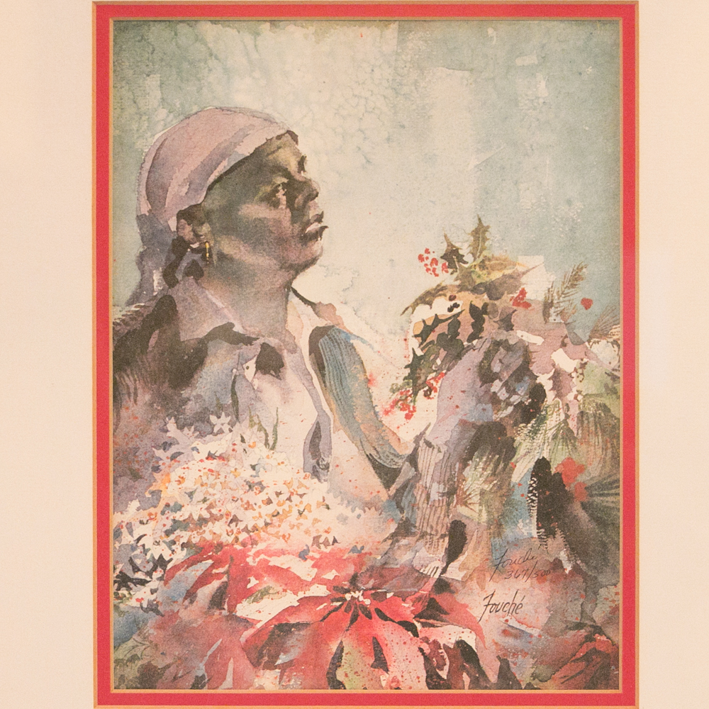 Virginia Fouche Bolton Numbered Offset Lithograph