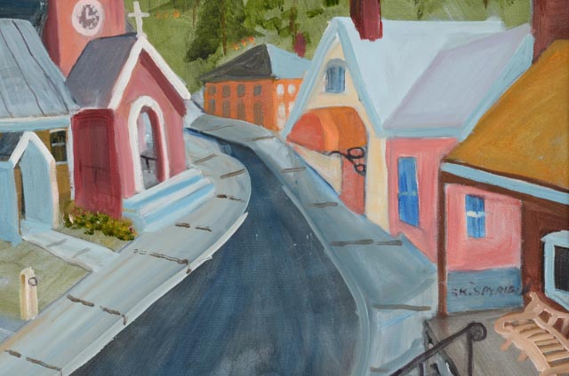 Dr. Sophocles Karl Spyridon Original Oil Painting on Canvas