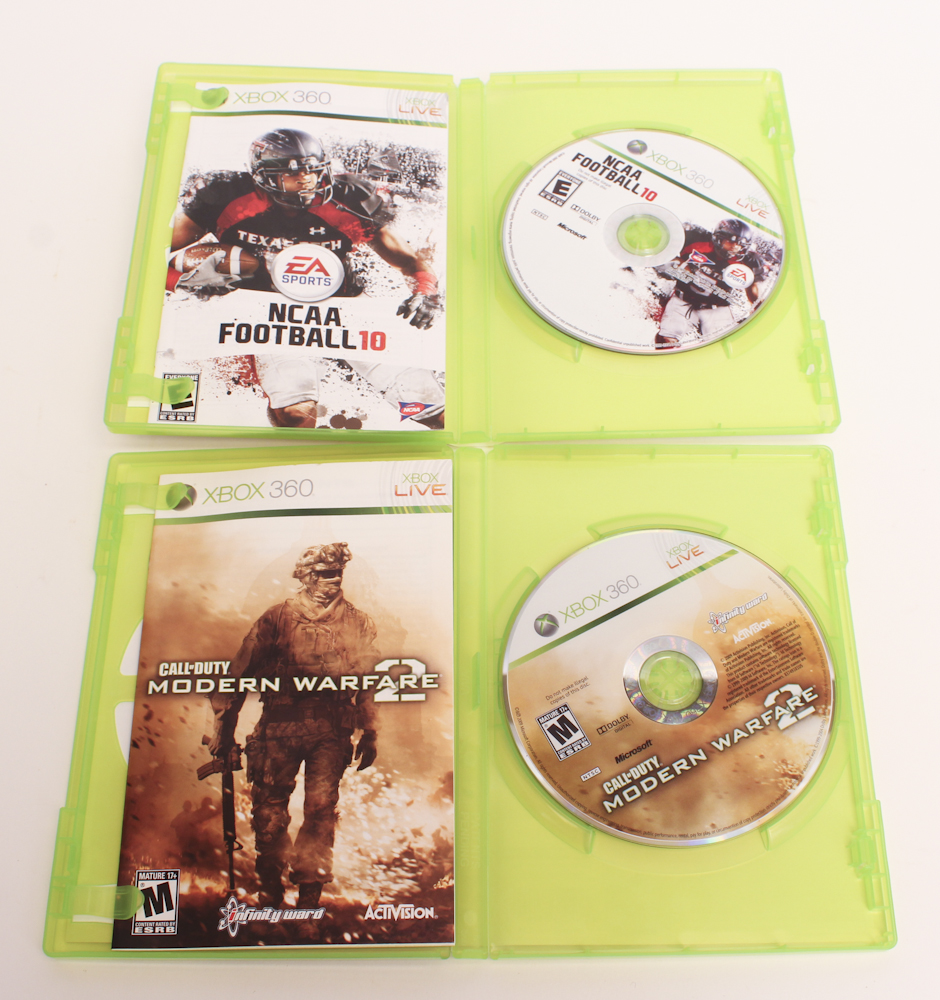 Xbox 360 Games Including "Call of Duty," "Madden Football," More