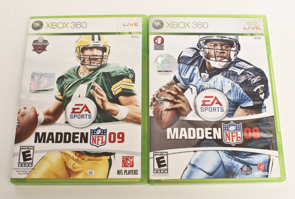 Xbox 360 Games Including "Call of Duty," "Madden Football," More