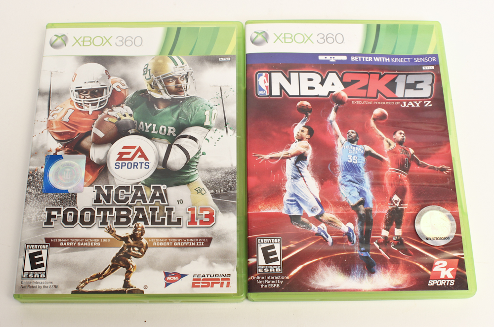 Xbox 360 Games Including "Call of Duty," "Madden Football," More