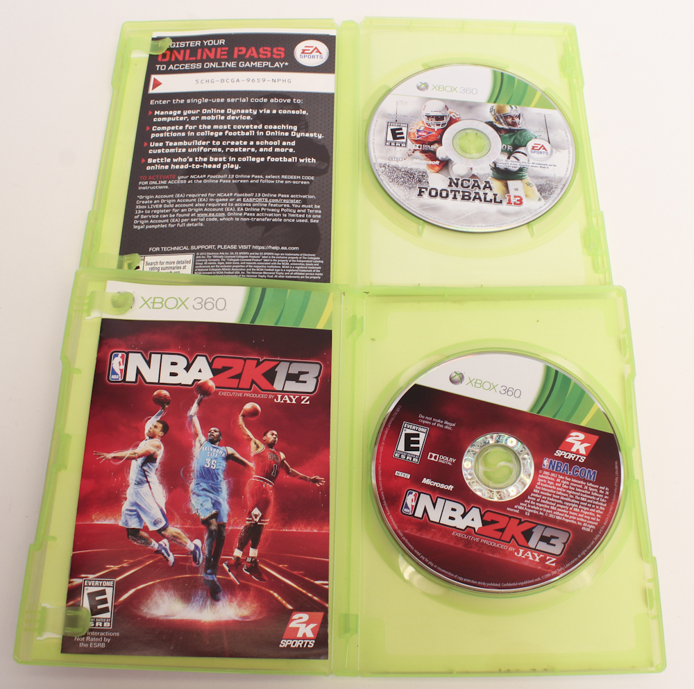 Xbox 360 Games Including "Call of Duty," "Madden Football," More