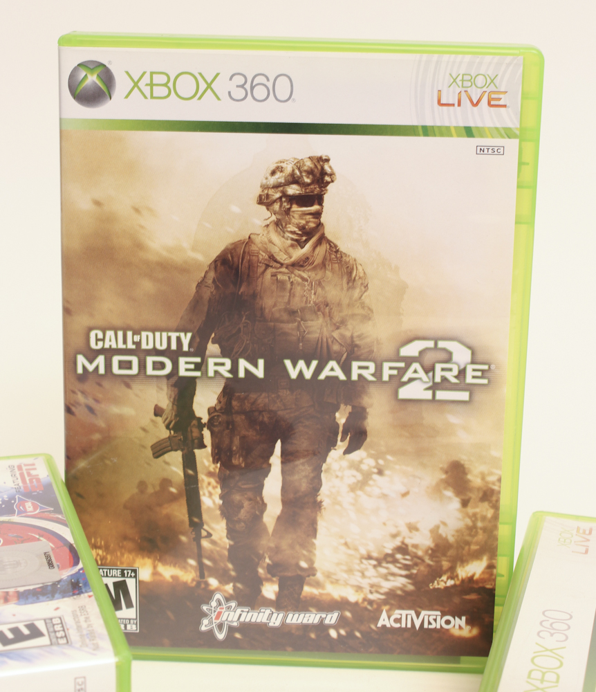 Xbox 360 Games Including "Call of Duty," "Madden Football," More