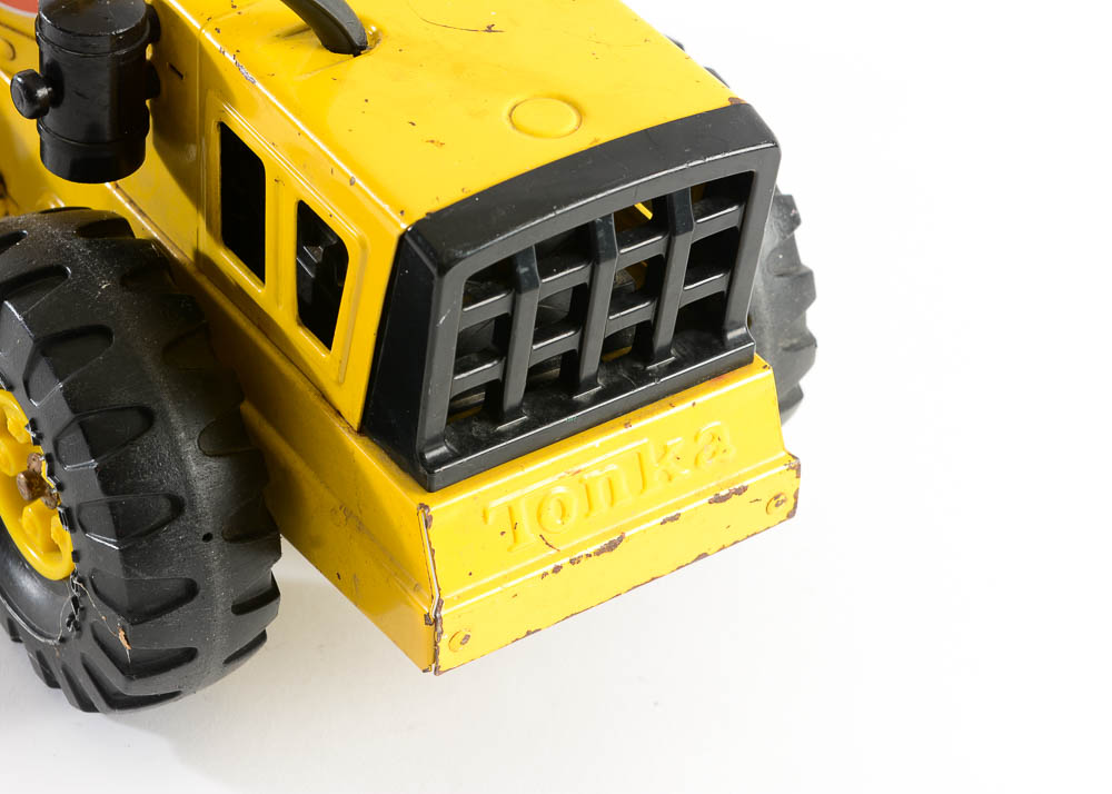 Vintage Mighty Tonka Pressed Steel Forklift
