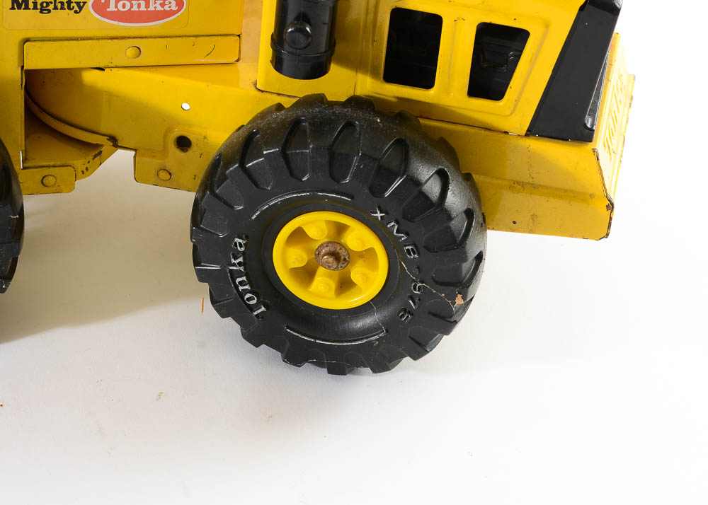 Vintage Mighty Tonka Pressed Steel Forklift