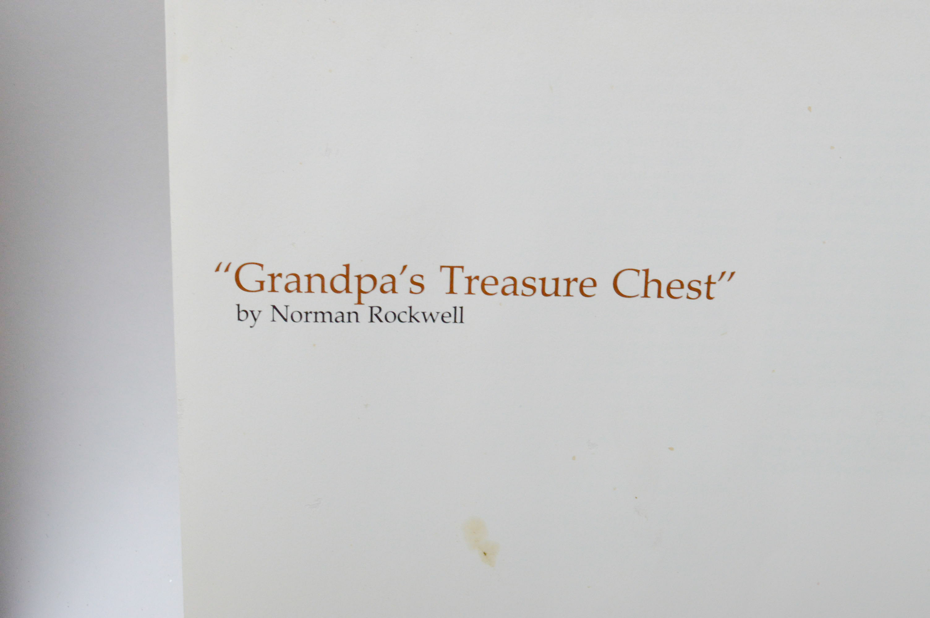 Set of Six Norman Rockwell Knowles Collector Numbered Plates