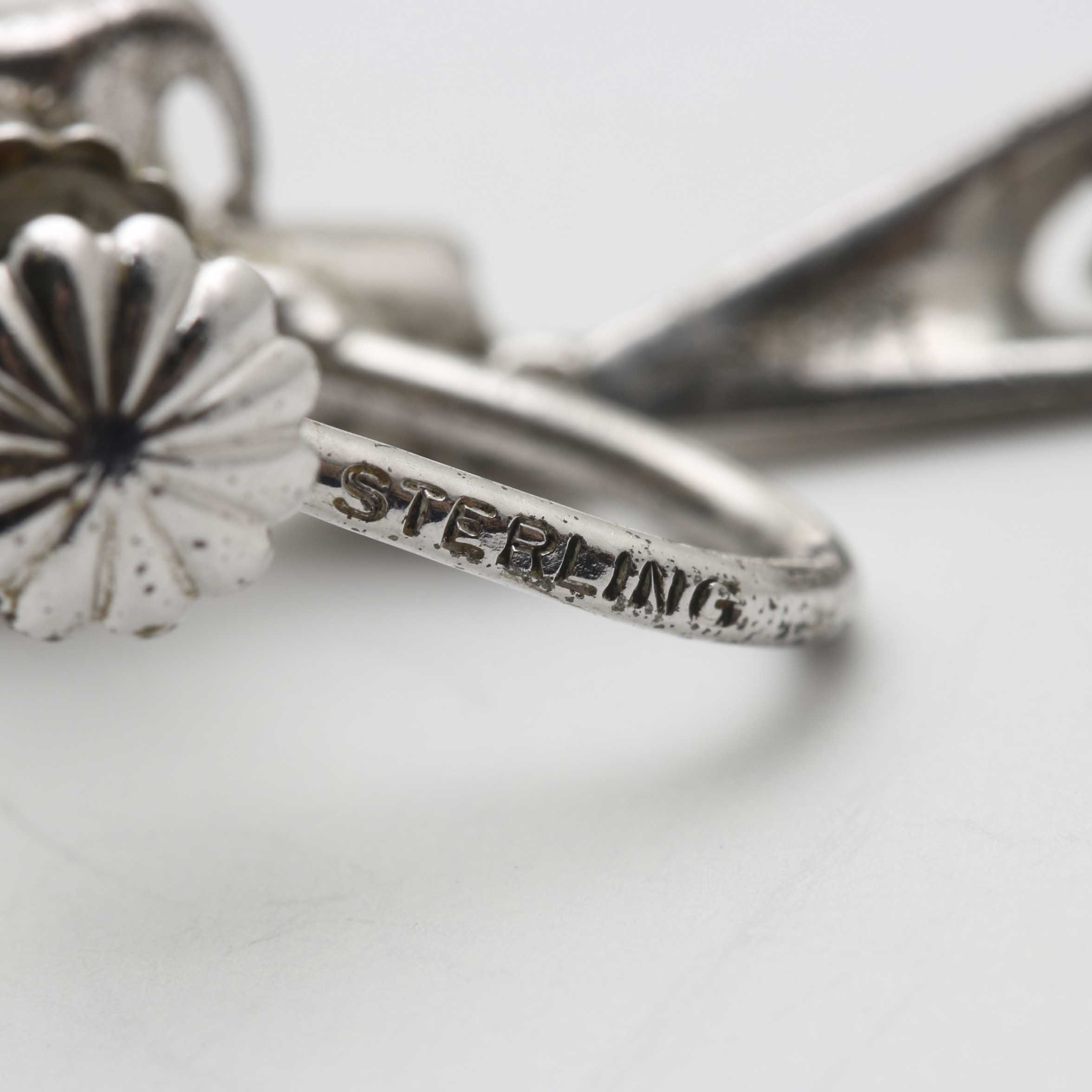 Sterling Silver Screw Back Earrings