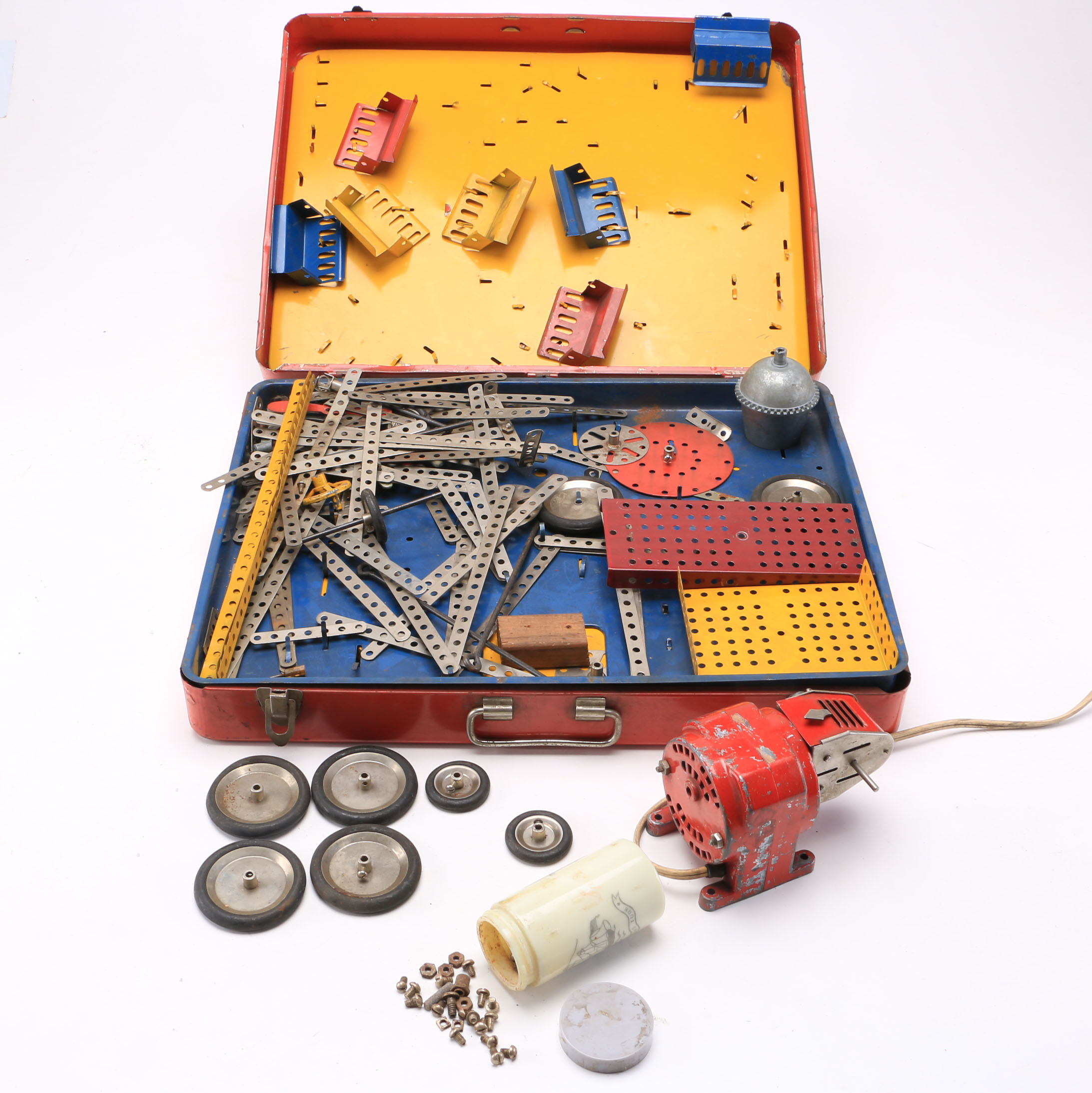 1940s "The Constructioneer" Metal Building Toy