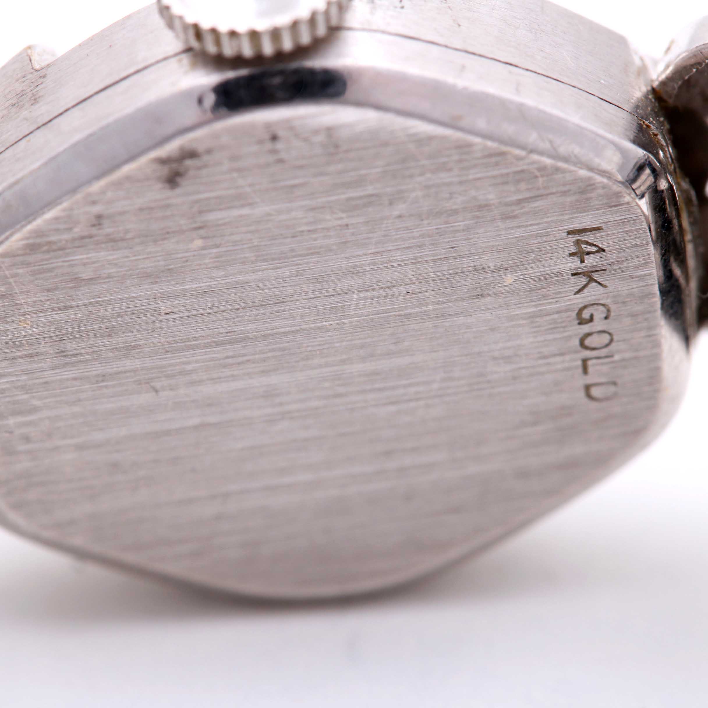 Women's Wittnauer Diamond Floral Watch with Gemex Expansion Bracelet