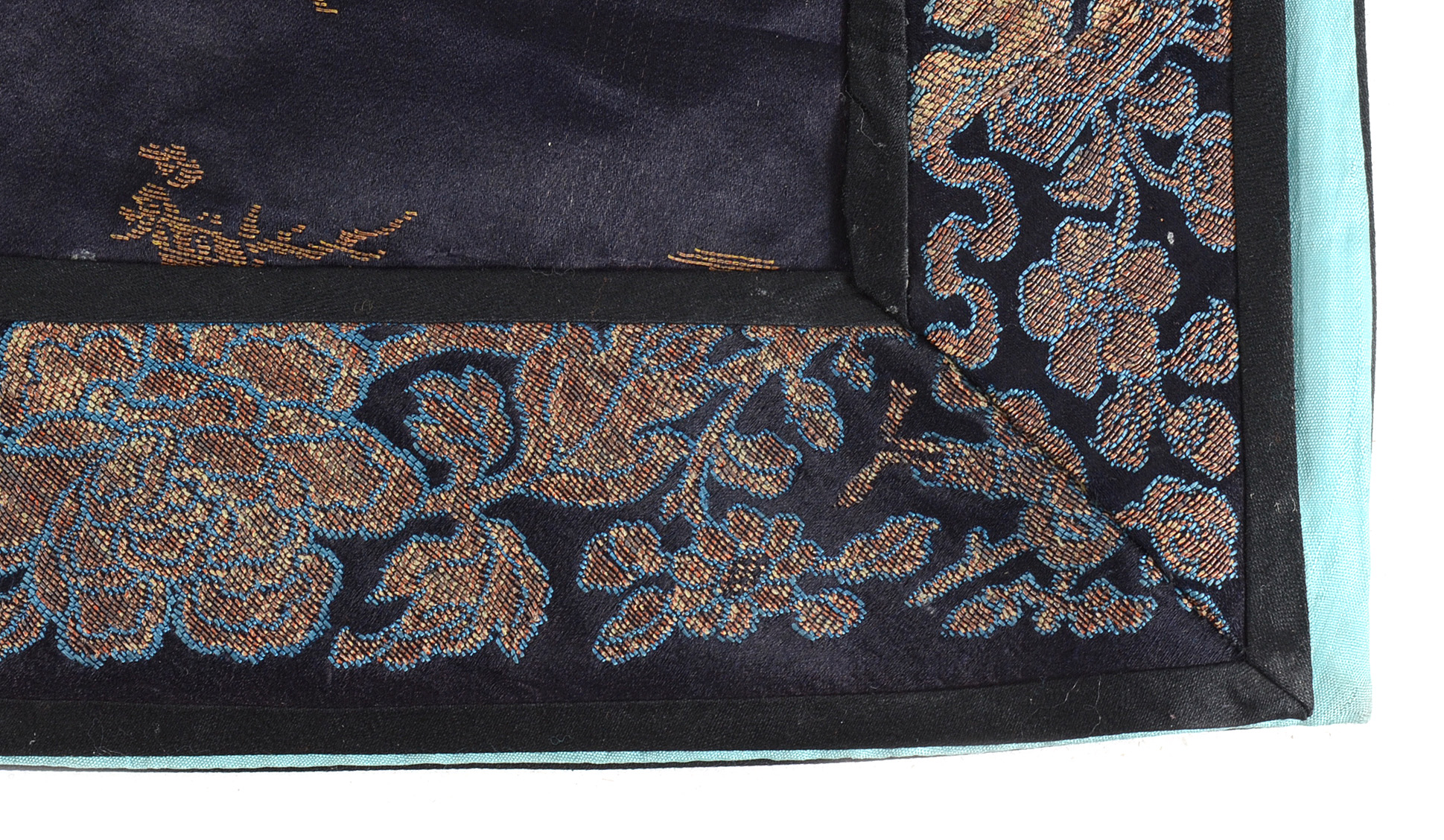 Women's 19th Century Chinese Qing Dynasty Hand Embroidered Silk Robe