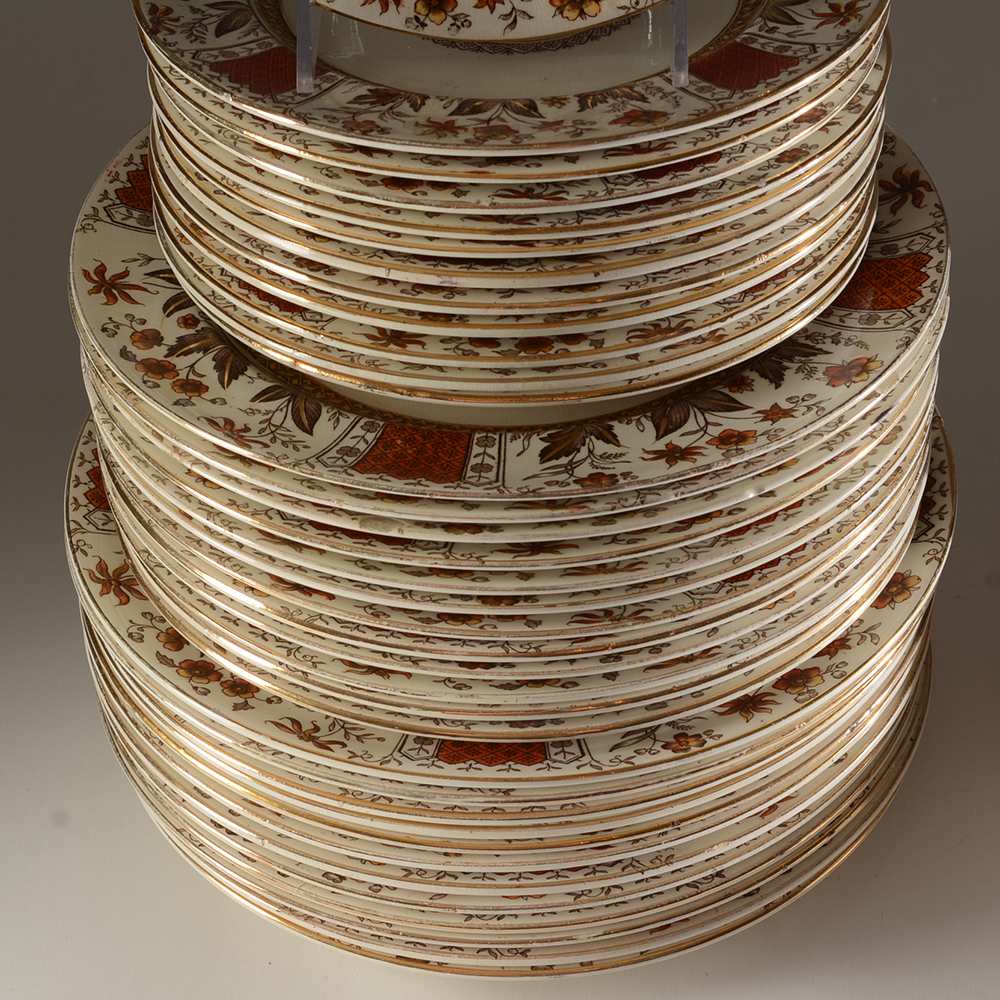 Antique English Sampson Hancock & Sons "Norman" Dish Set