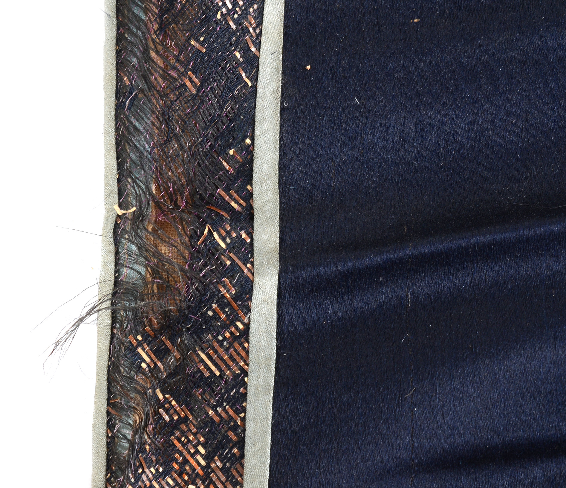 Women's 19th Century Chinese Qing Dynasty Hand Embroidered Silk Robe