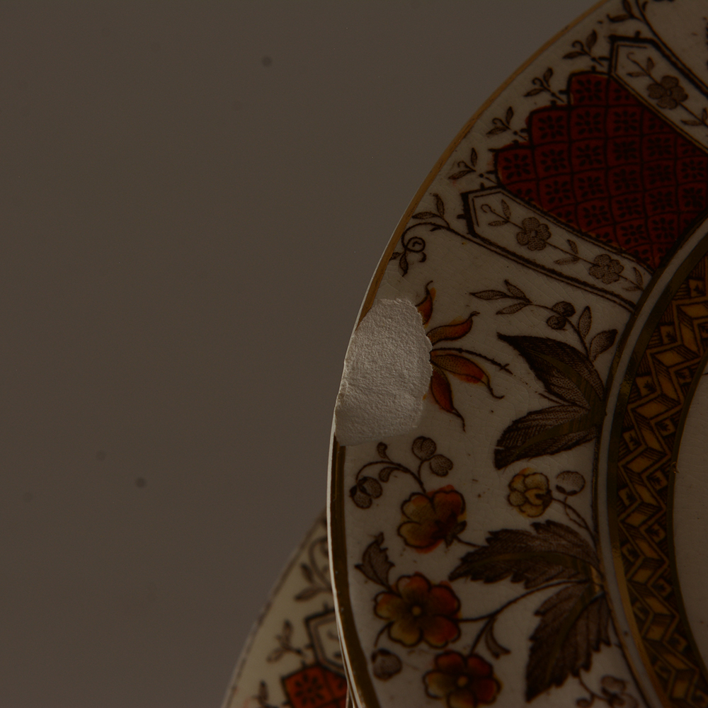 Antique English Sampson Hancock & Sons "Norman" Dish Set