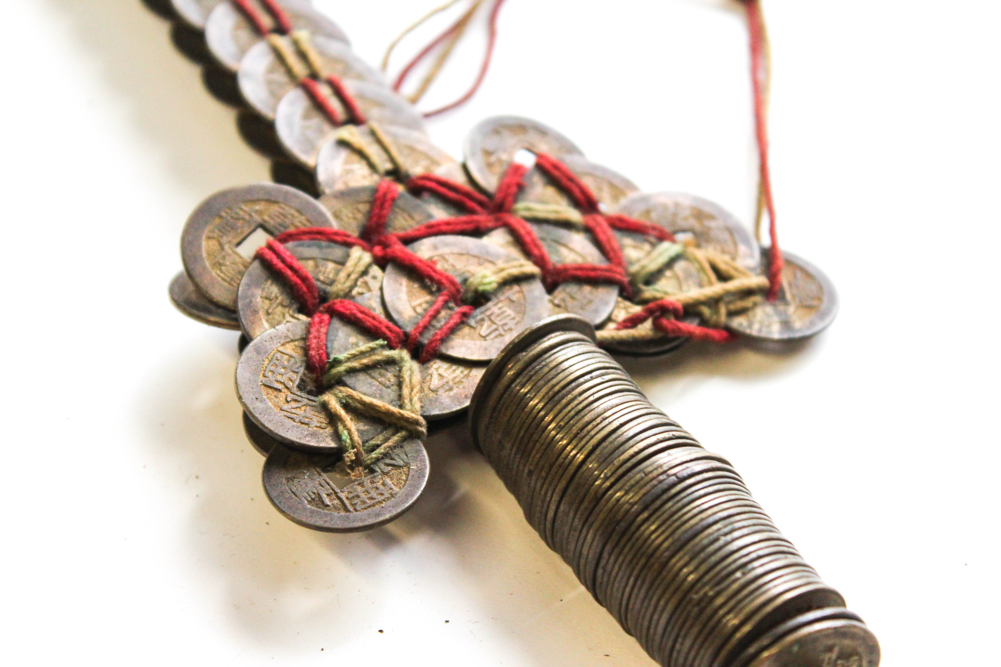 Ch'ing Dynasty Chinese Coin Sword Replica