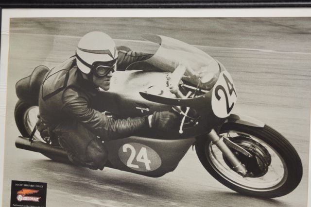 Limited Edition 1998 Paul Smart on Ducati 350 Desmo MK III Poster