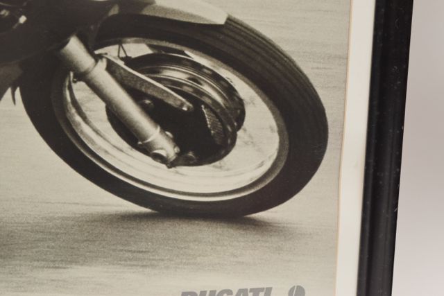 Limited Edition 1998 Paul Smart on Ducati 350 Desmo MK III Poster