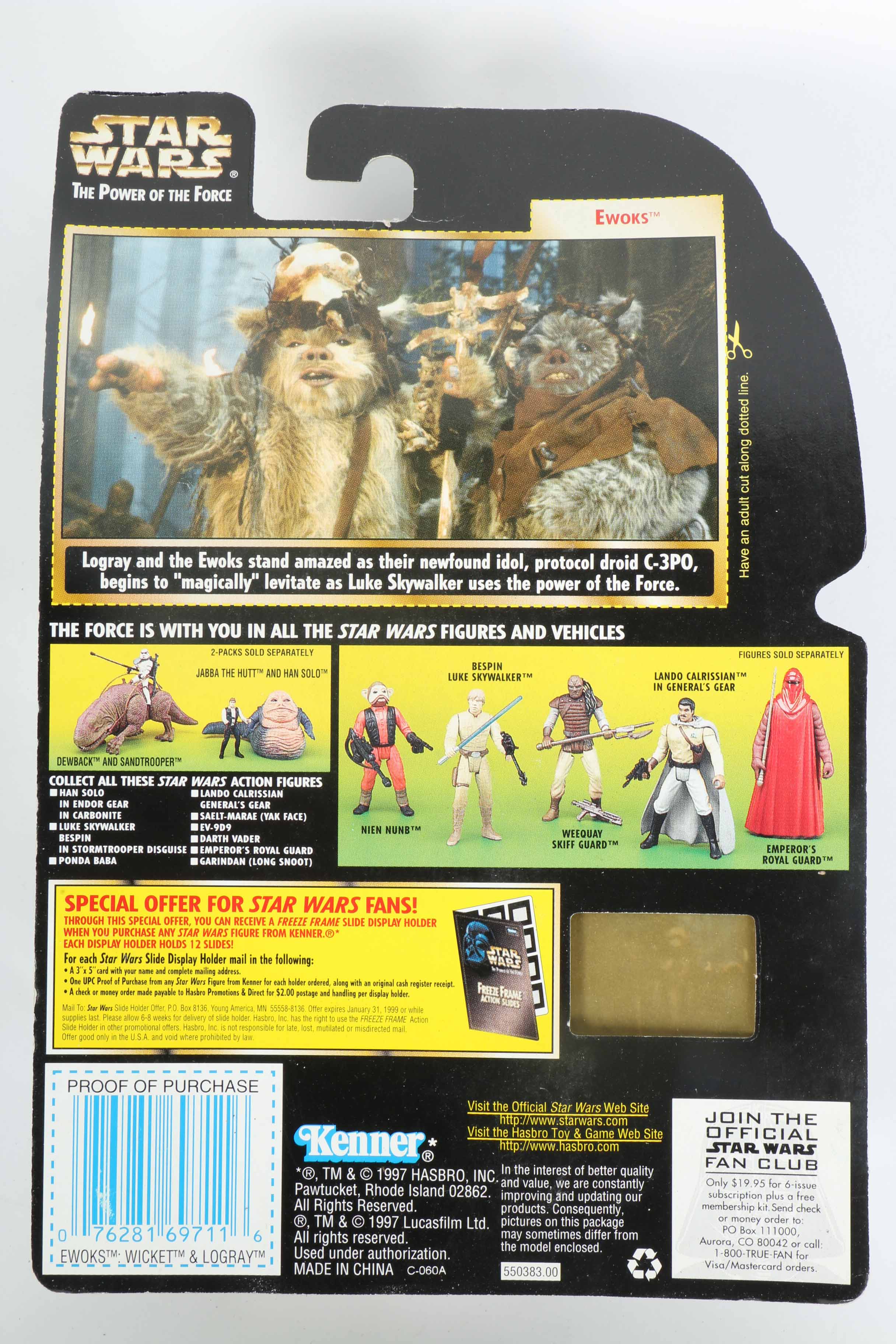 Unopened 1990s Star Wars Figurines from Kenner Toys