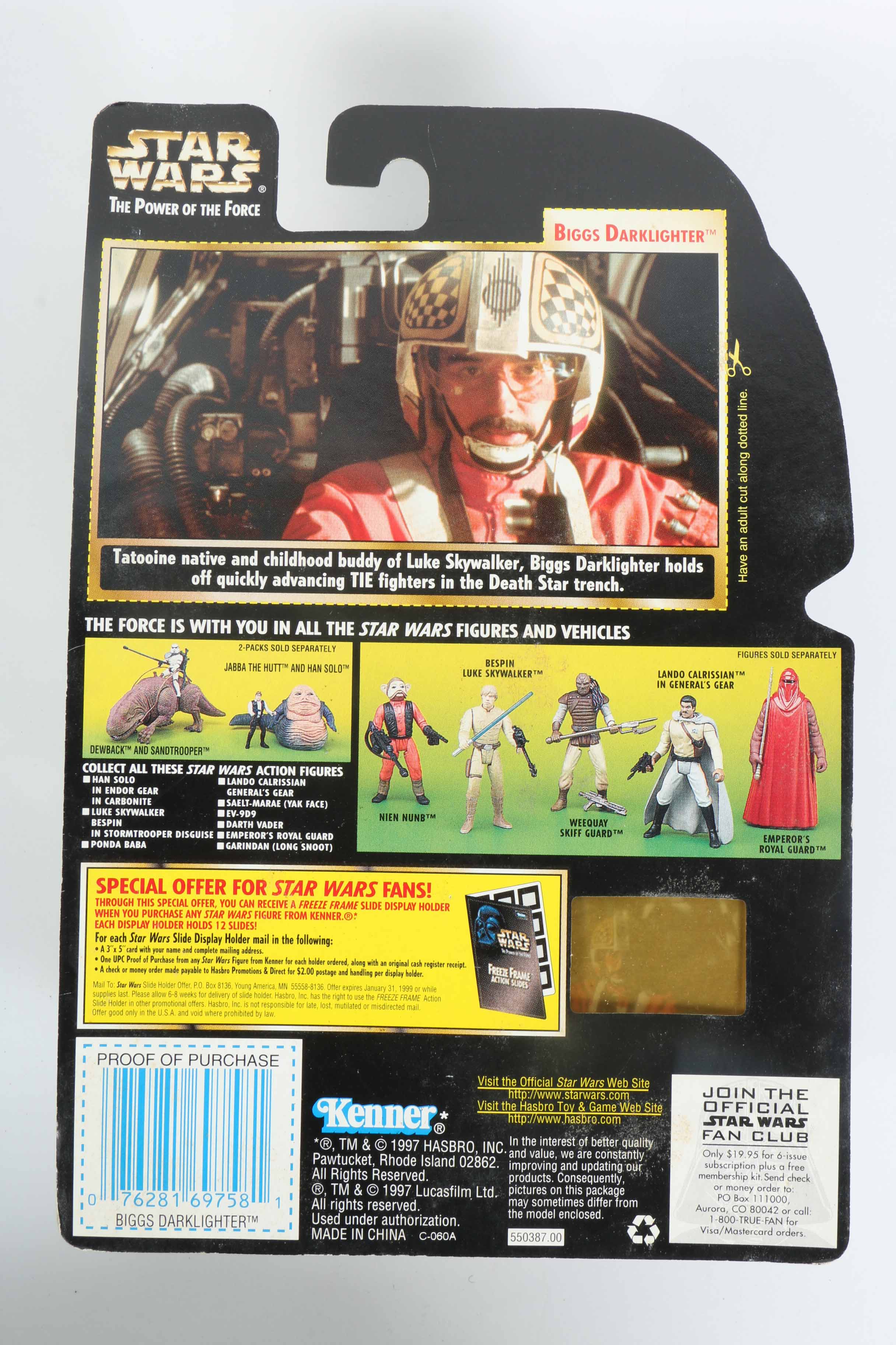 Unopened 1990s Star Wars Figurines from Kenner Toys