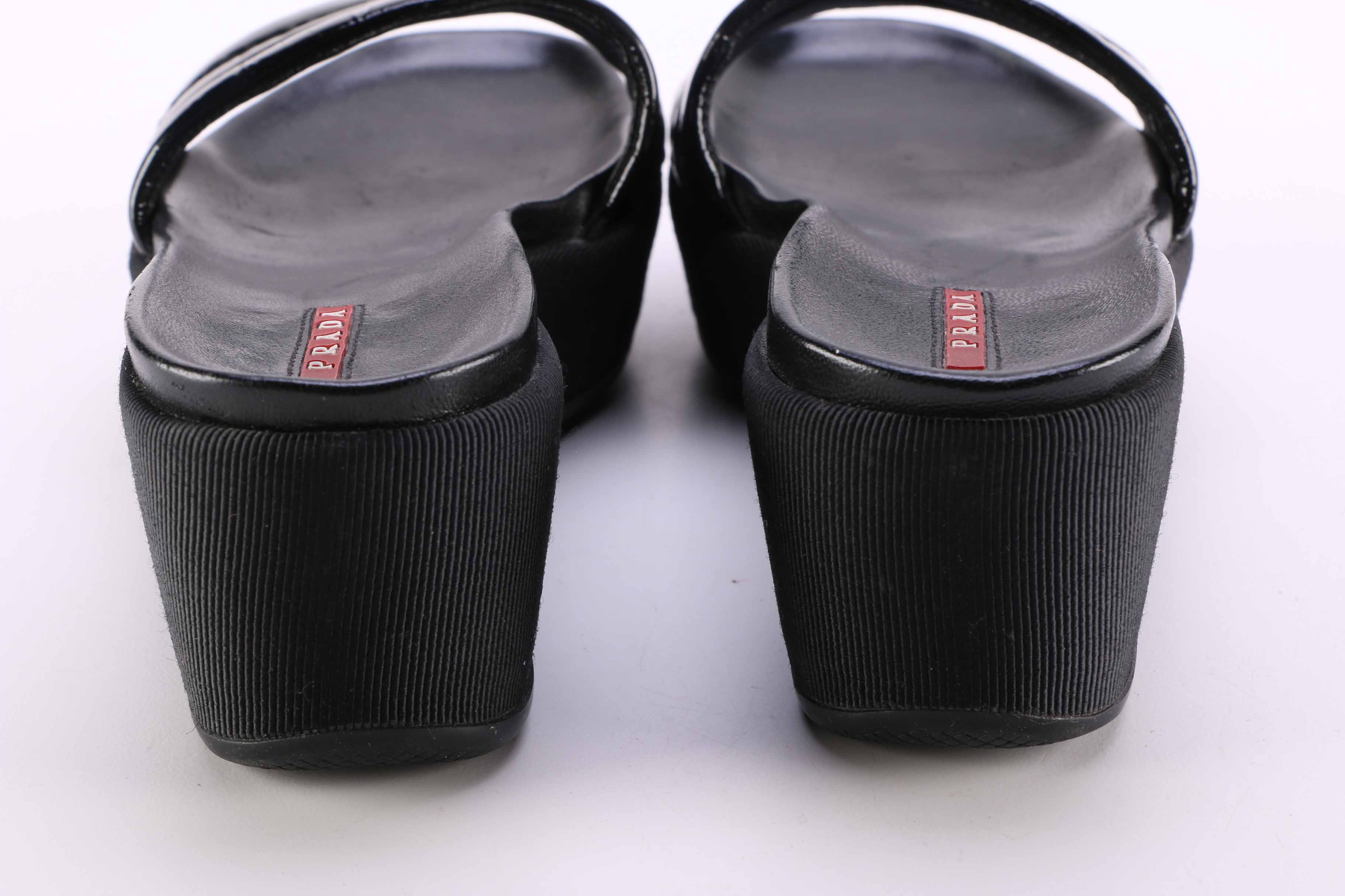 Two Pairs of Prada Sandal Pumps