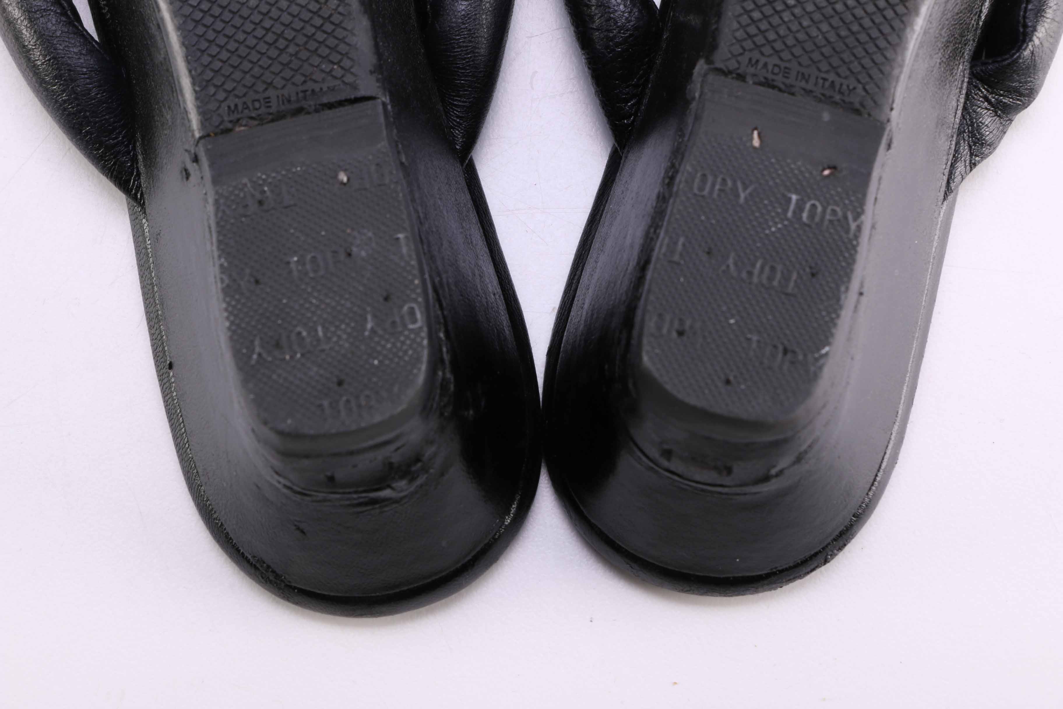 Two Pairs of Prada Sandal Pumps