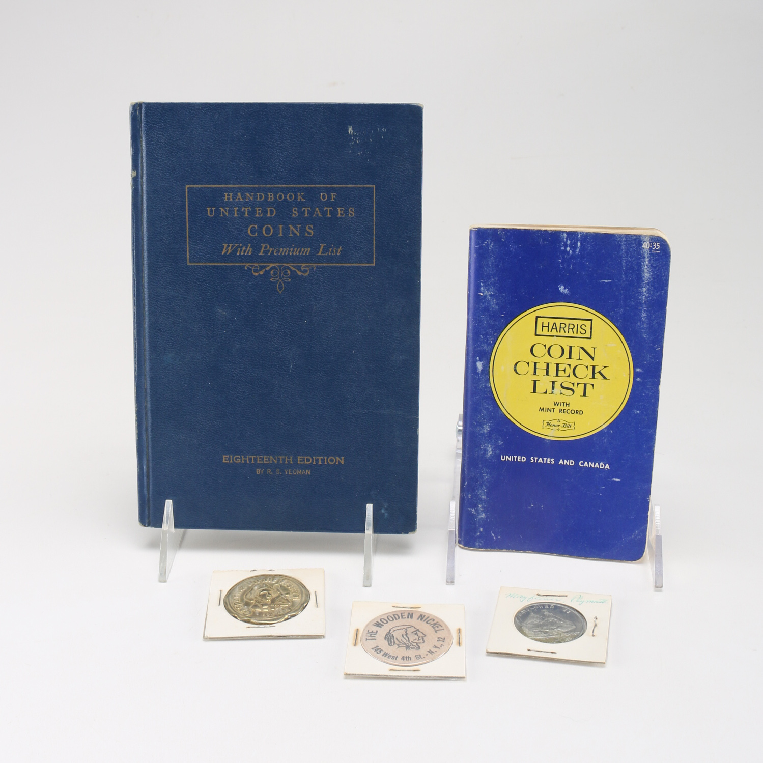 Novelty Tokens and Vintage Numismatic Books