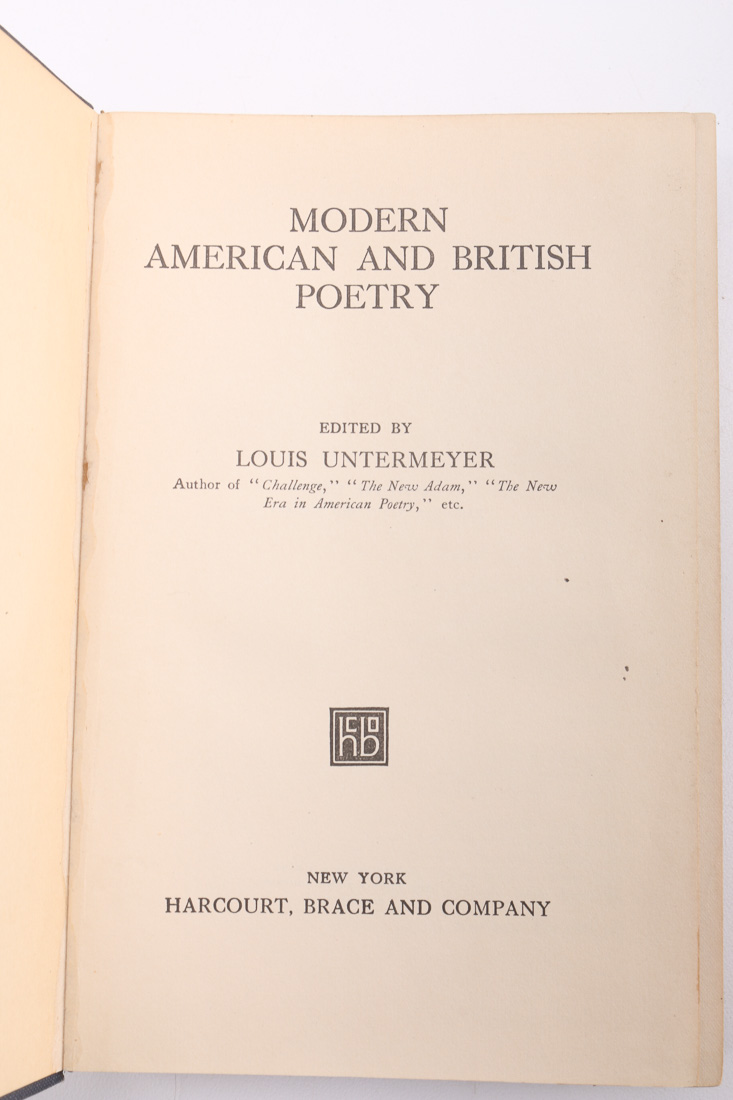 Collection of Early 20th Century Books