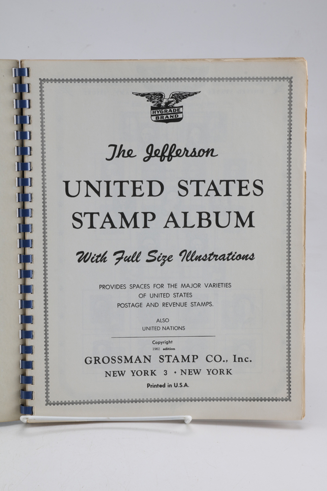 The Jefferson United States Stamp Album