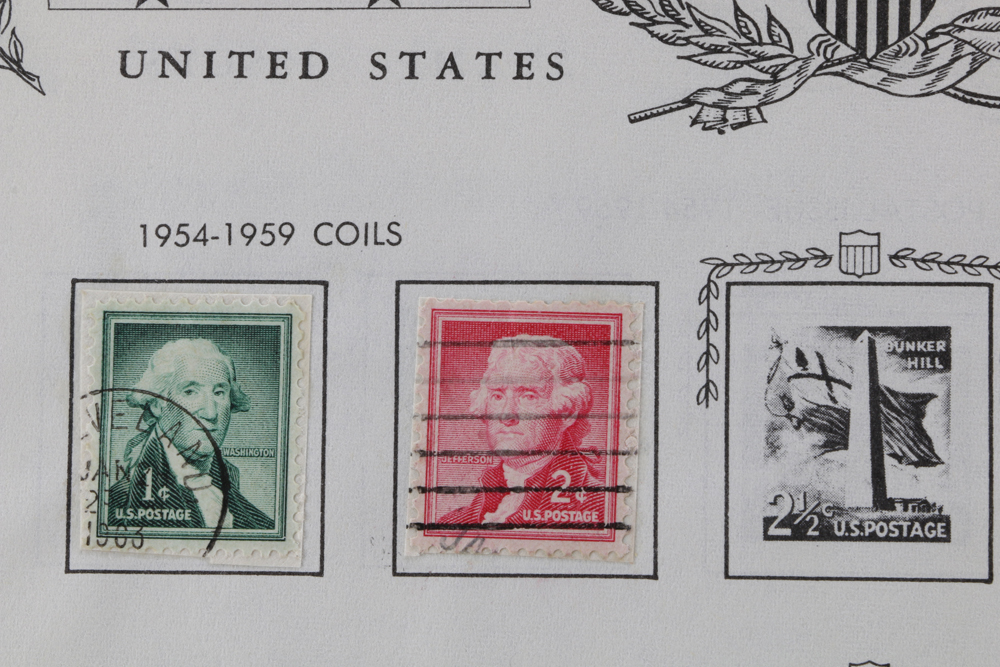 The Jefferson United States Stamp Album