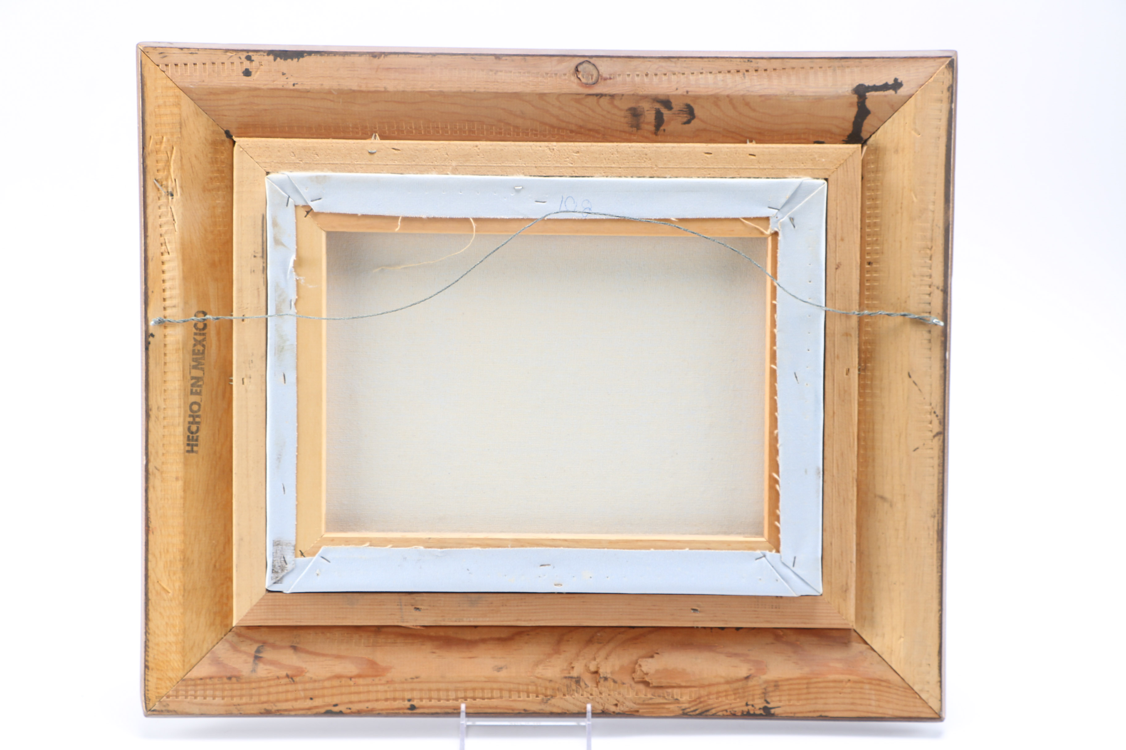 C. Norton Original Oil Painting of Woods and Mountain Landscape