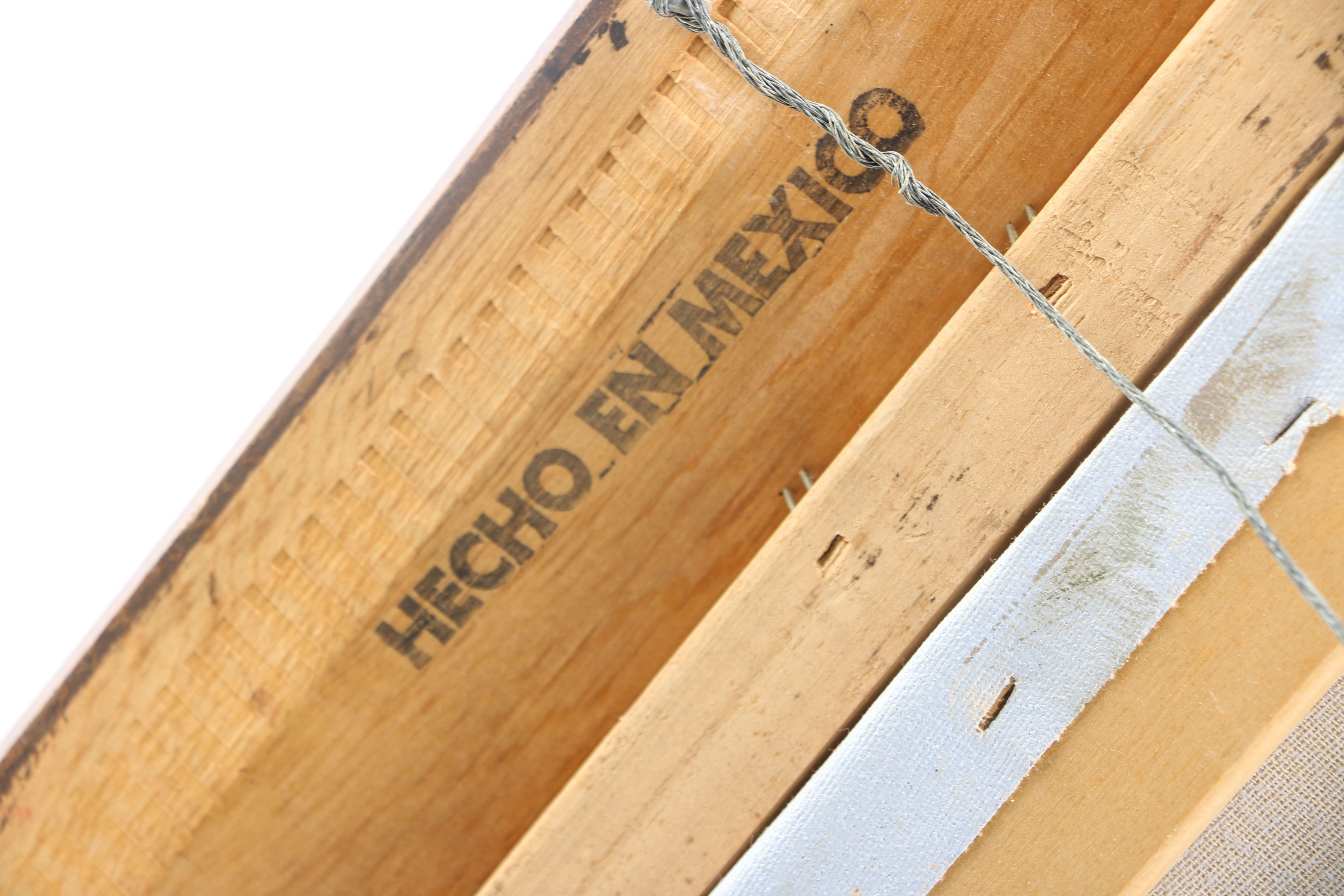 C. Norton Original Oil Painting of Woods and Mountain Landscape