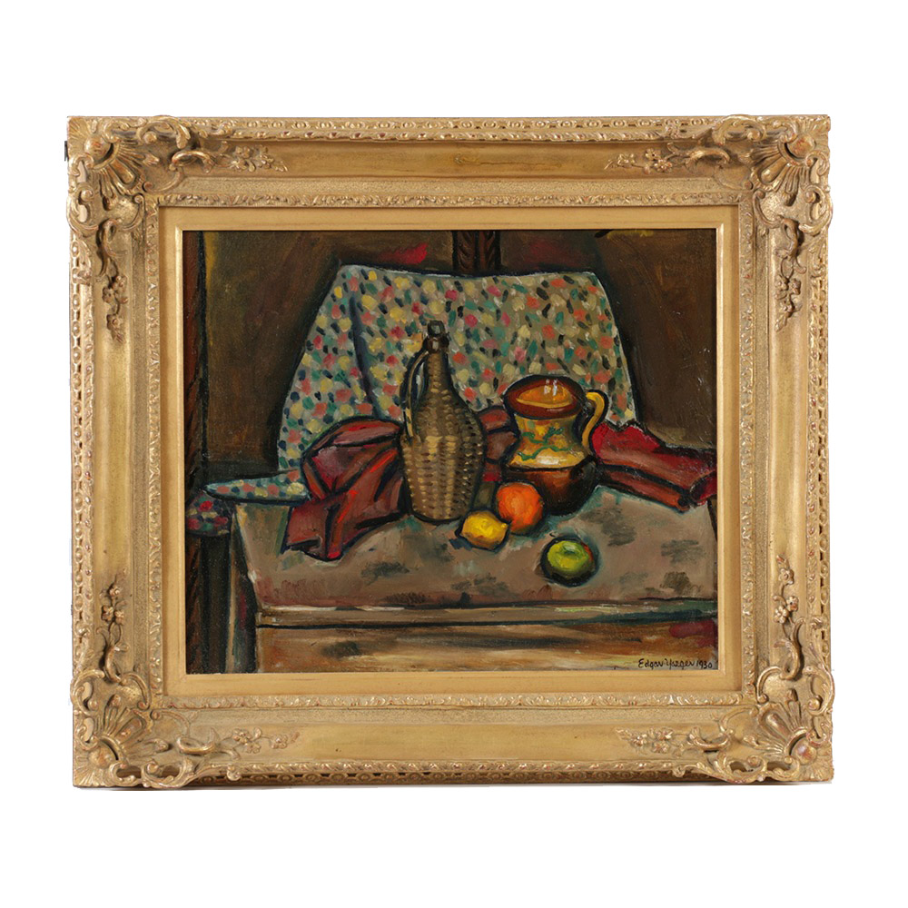Edgar Yaeger Oil on Canvas Still Life