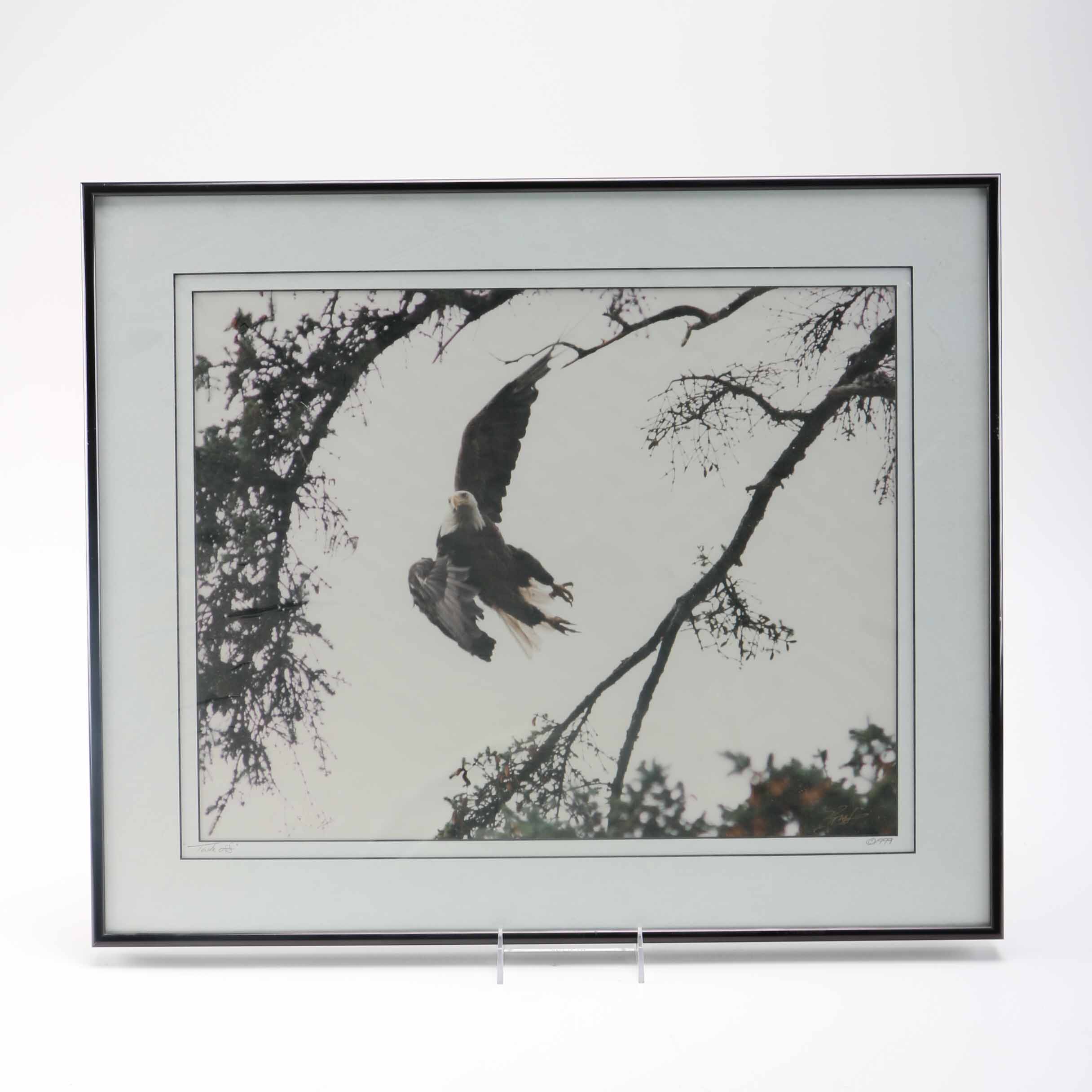 Keith Troia 1999 Digital Print "Take Off"