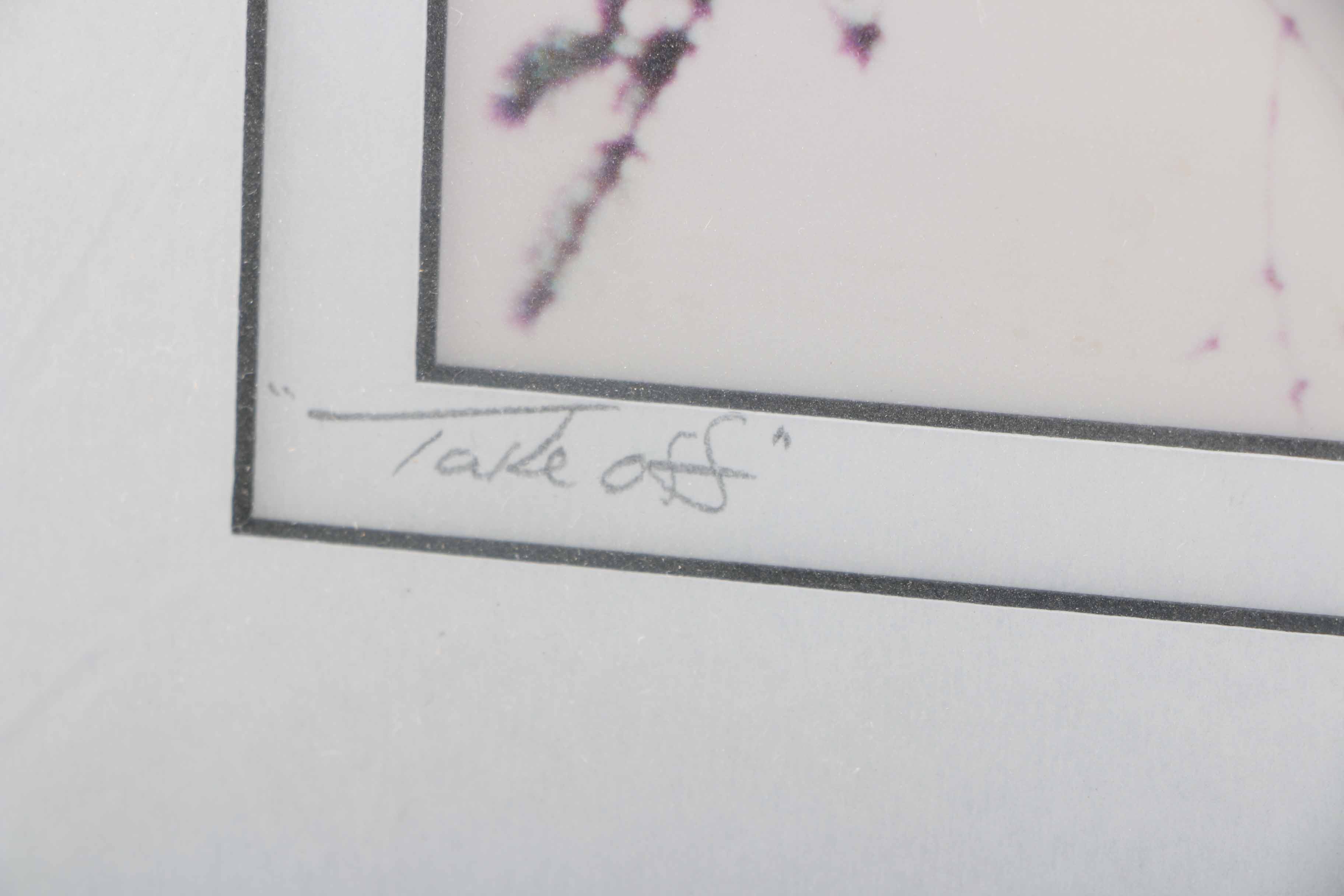 Keith Troia 1999 Digital Print "Take Off"