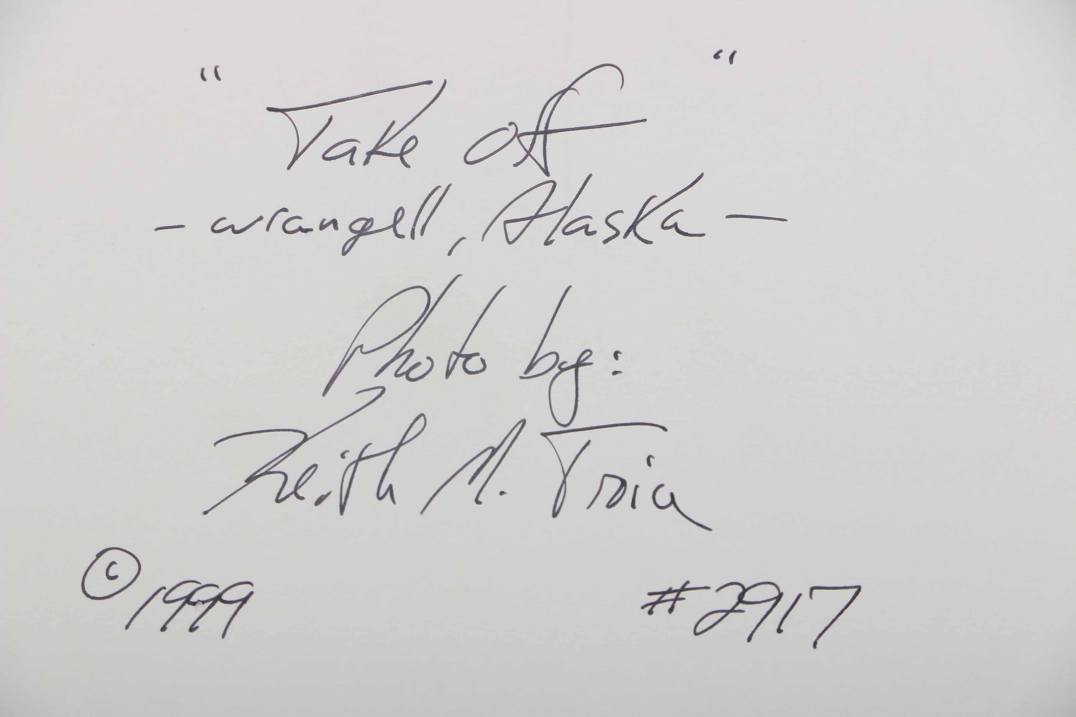 Keith Troia 1999 Digital Print "Take Off"