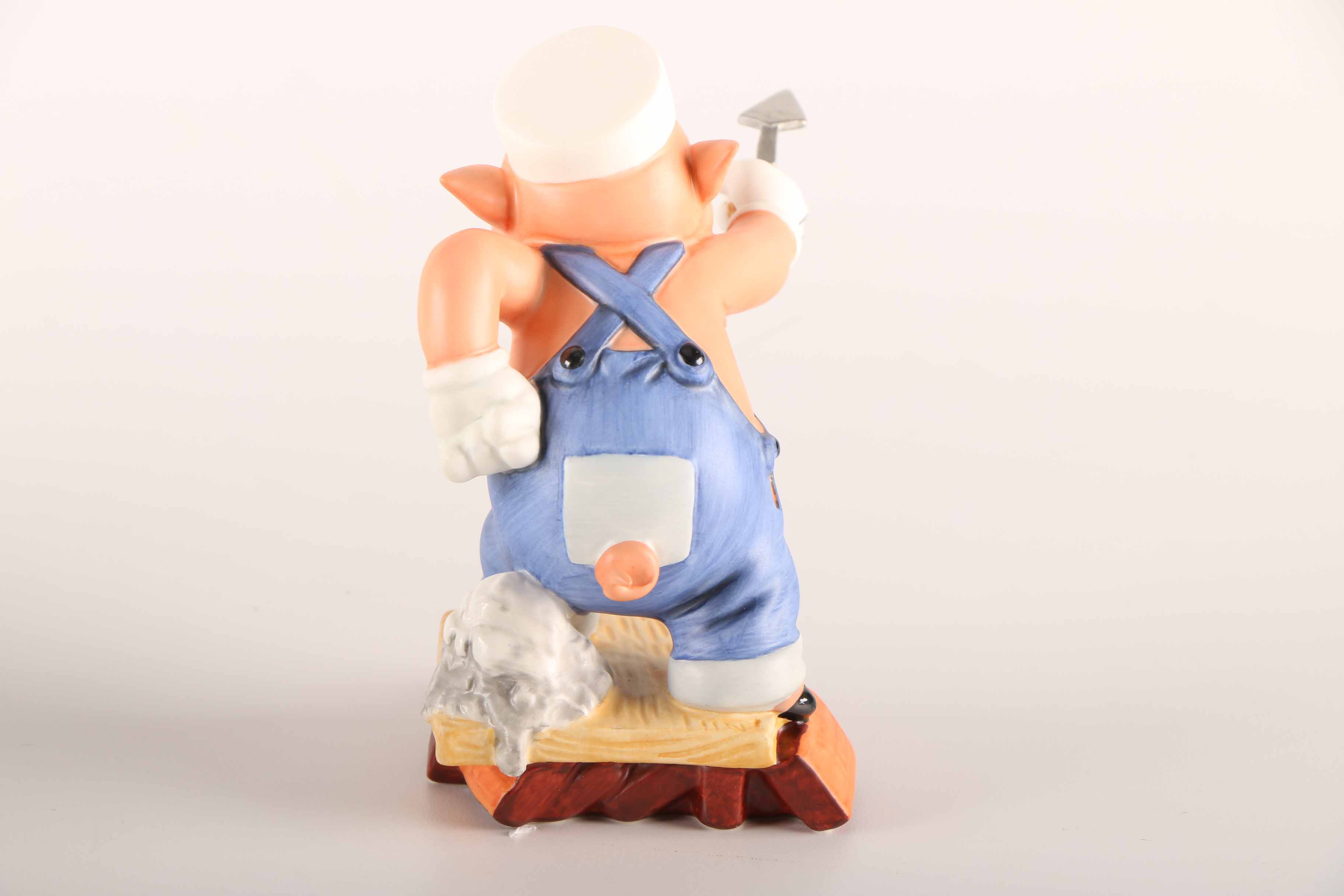 Disney's Three Little Pigs 60th Anniversary Colelctible Ceramic Figurine