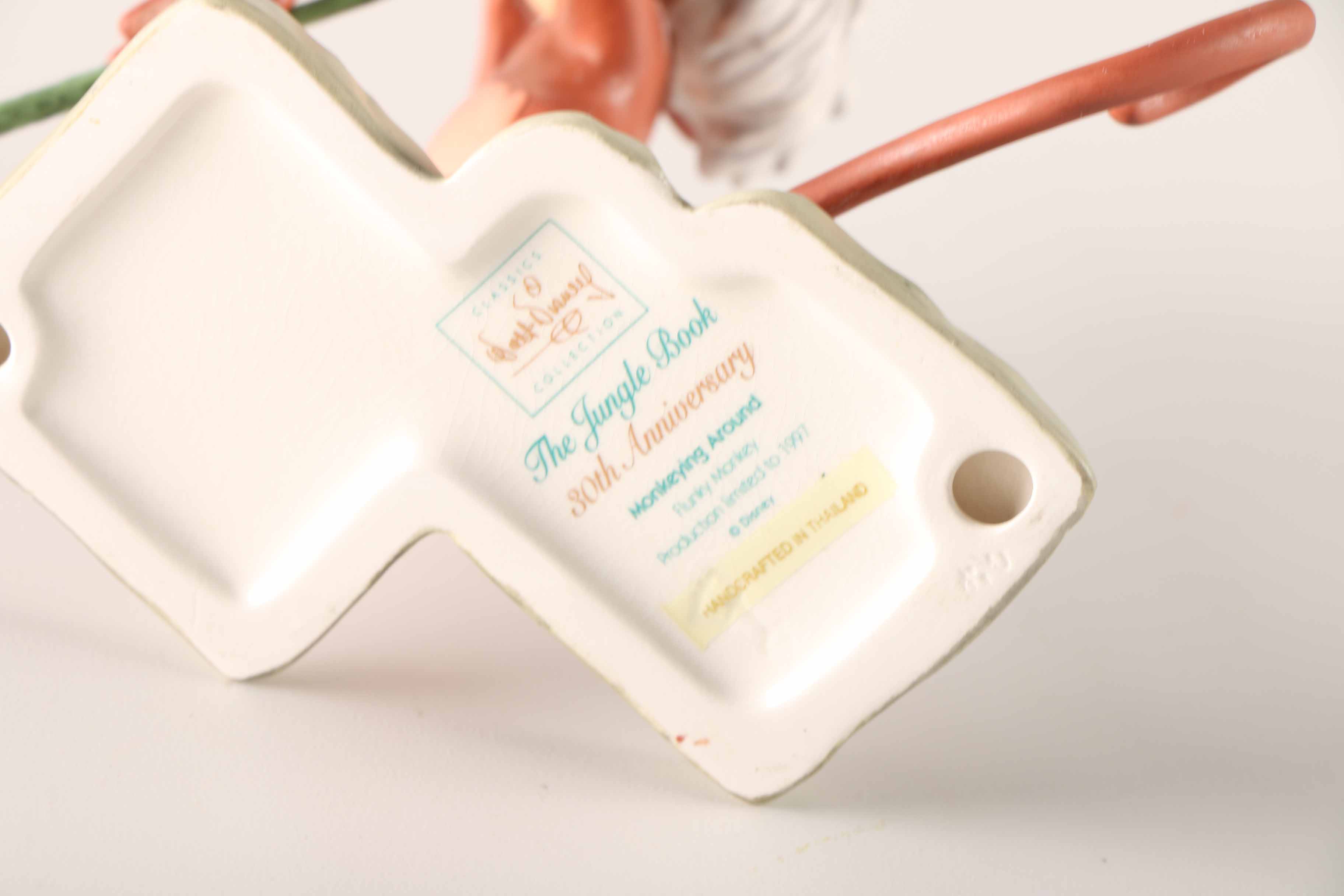 1997 Limited Edition Disney "Monkeying Around" Figurine