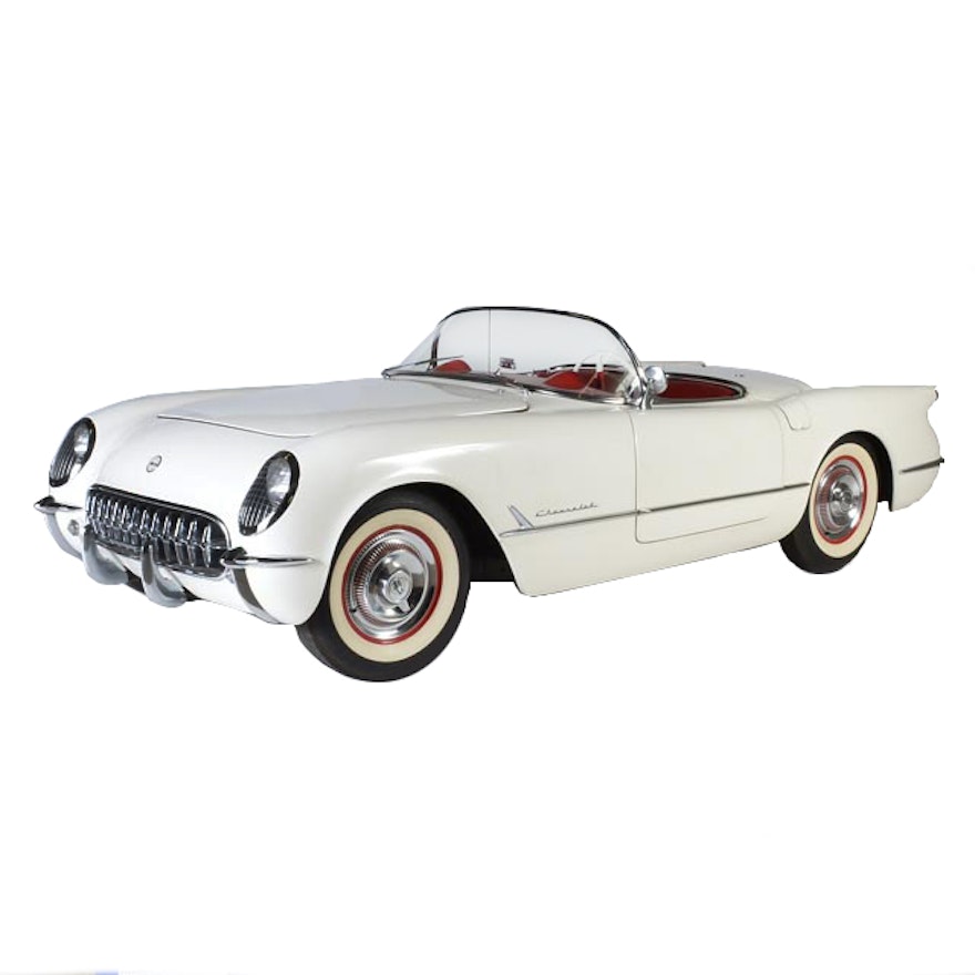 1954 Polo White Chevrolet Corvette Convertible