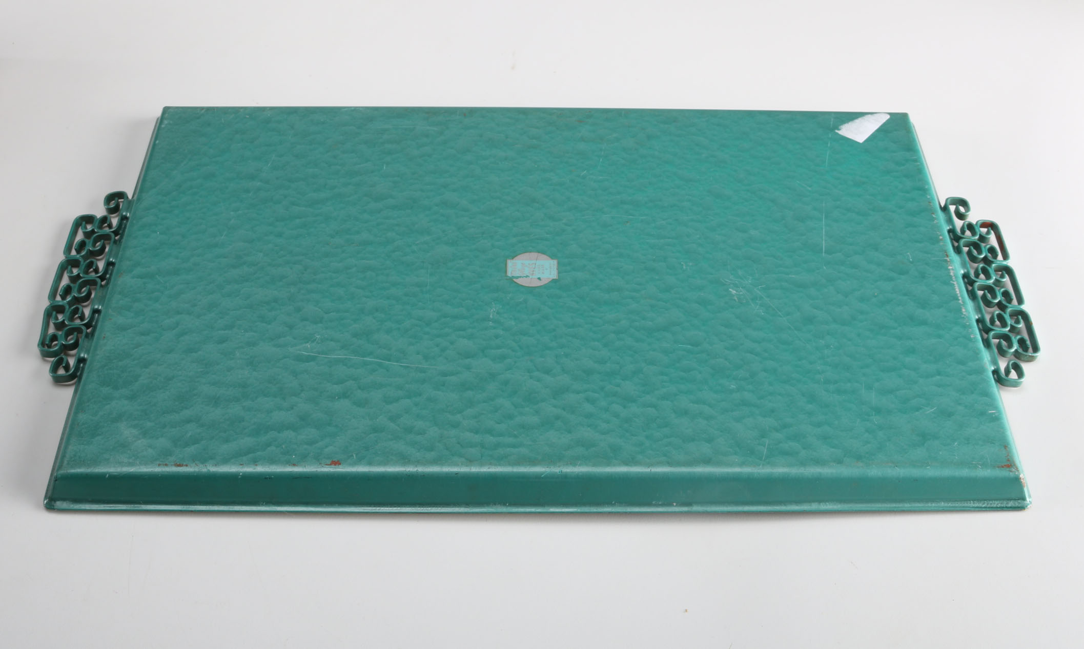 Circa 1950s "Moiré Glaze" Kyes Serving Tray