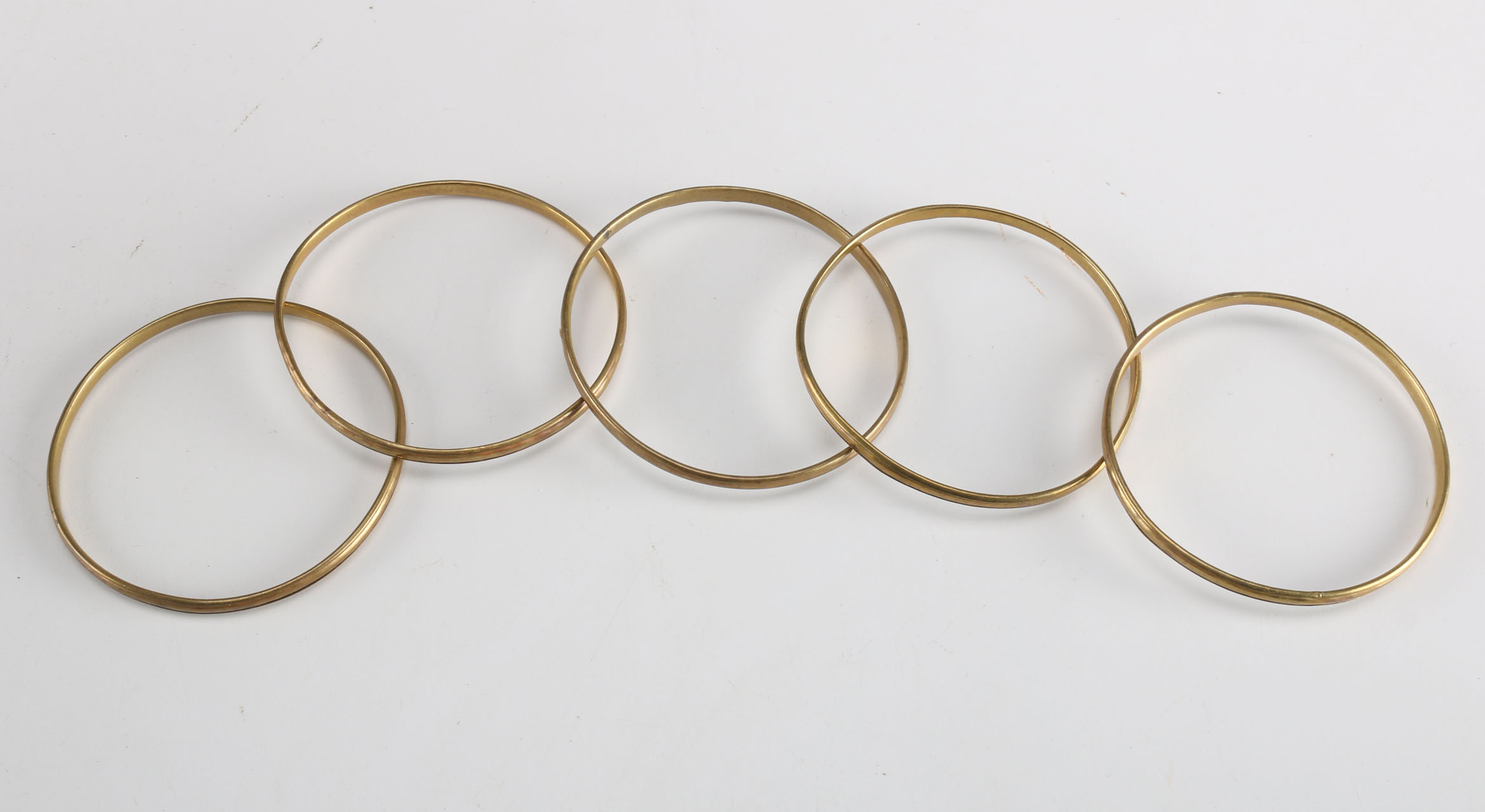 Assortment of Vintage Brass Jewelry