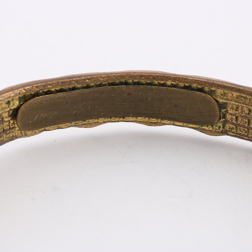 Antique Copper Bracelet and Compass