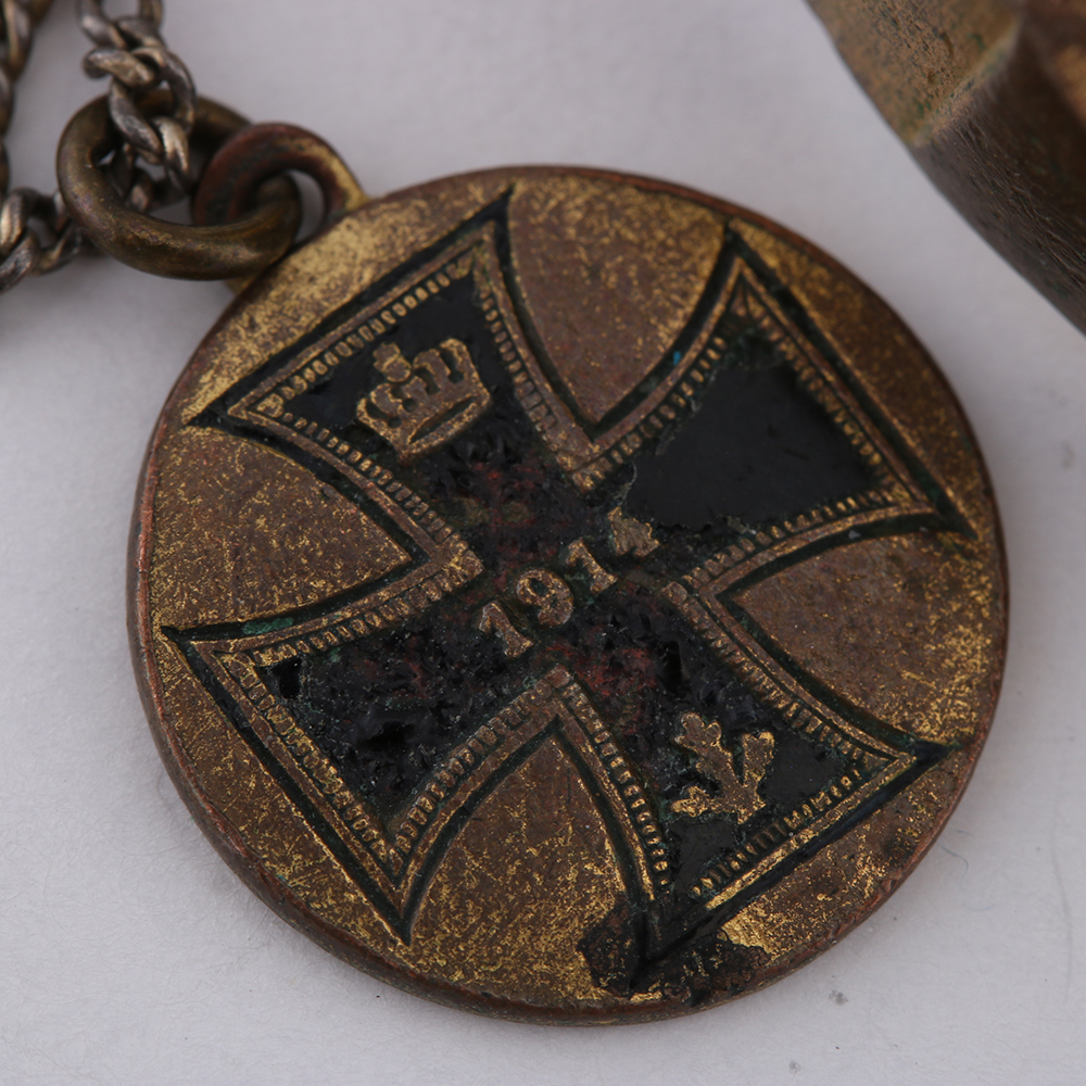 Antique Copper Bracelet and Compass