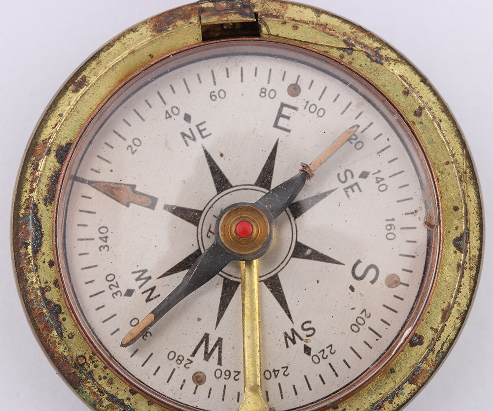 Antique Copper Bracelet and Compass