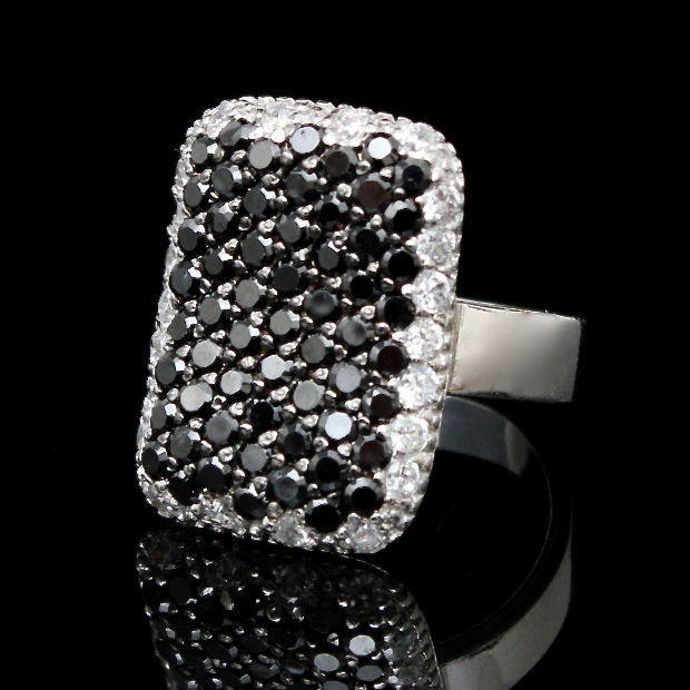 Sterling Silver Cubic Zirconia Ring