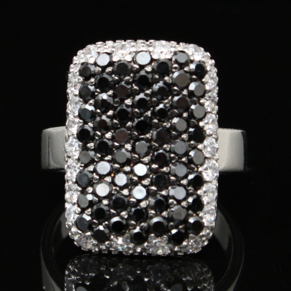Sterling Silver Cubic Zirconia Ring